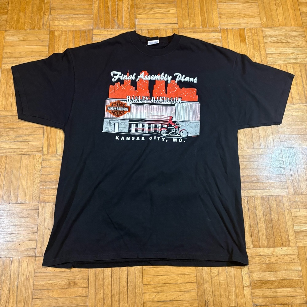 Vintage 2001 Harley Davidson Kansas City Mo Shirt